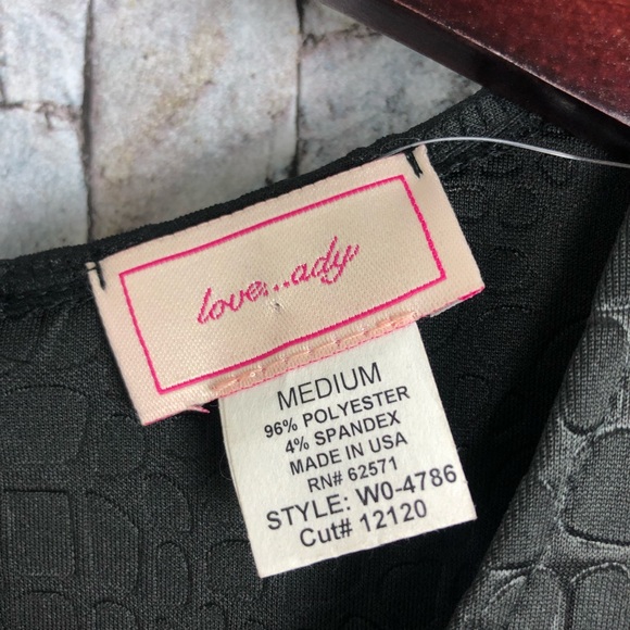 Love Ady Sleeveless Black A-Line Dress - Picture 4 of 5